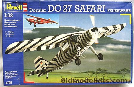 Revell 1/32 Dornier DO-27 Safari Feuerweher, 4798 plastic model kit